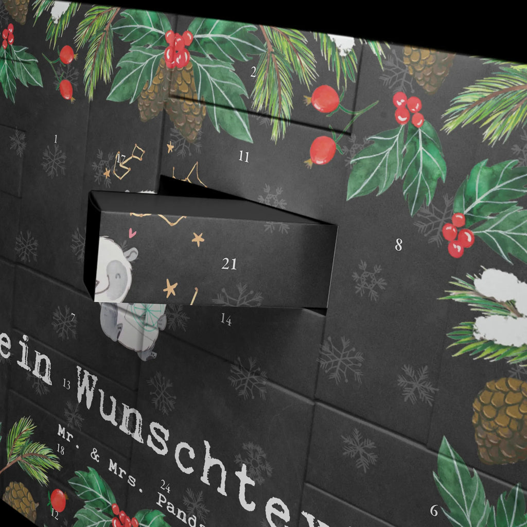 Personalisierter Befüllbarer Adventskalender Panda Astrologie Befüllbarer Adventskalender, Adventskalender zum selbst befüllen, Geschenk, Sport, Sportart, Hobby, Schenken, Danke, Dankeschön, Auszeichnung, Gewinn, Sportler, Astrologie, Horoskop, Sternbilder