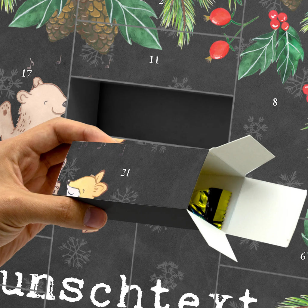 Personalisierter Befüllbarer Adventskalender Hase Tanzen Befüllbarer Adventskalender, Adventskalender zum selbst befüllen, Geschenk, Sport, Sportart, Hobby, Schenken, Danke, Dankeschön, Auszeichnung, Gewinn, Sportler, Tanzen, tanzen gehen, Tanzschule, Tanzkurs