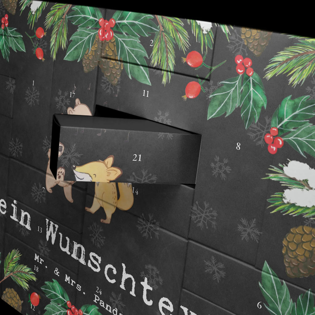 Personalisierter Befüllbarer Adventskalender Hase Tanzen Befüllbarer Adventskalender, Adventskalender zum selbst befüllen, Geschenk, Sport, Sportart, Hobby, Schenken, Danke, Dankeschön, Auszeichnung, Gewinn, Sportler, Tanzen, tanzen gehen, Tanzschule, Tanzkurs