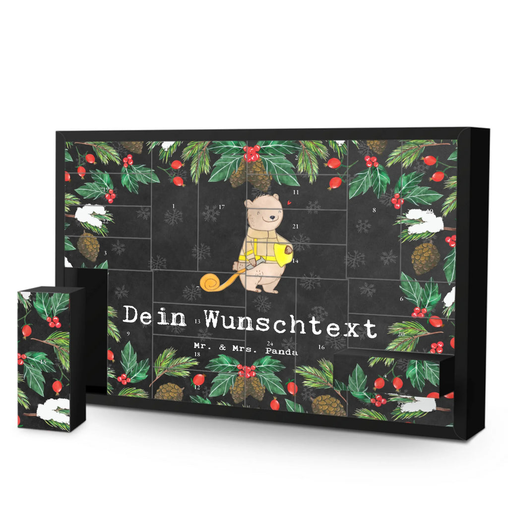 Personalisierter Befüllbarer Adventskalender Bär Freiwillige Feuerwehr Befüllbarer Adventskalender, Adventskalender zum selbst befüllen, Geschenk, Sport, Sportart, Hobby, Schenken, Danke, Dankeschön, Auszeichnung, Gewinn, Sportler, Freiwillige Feuerwehr, Feuerwehrfest, Jugendfeuerwehr