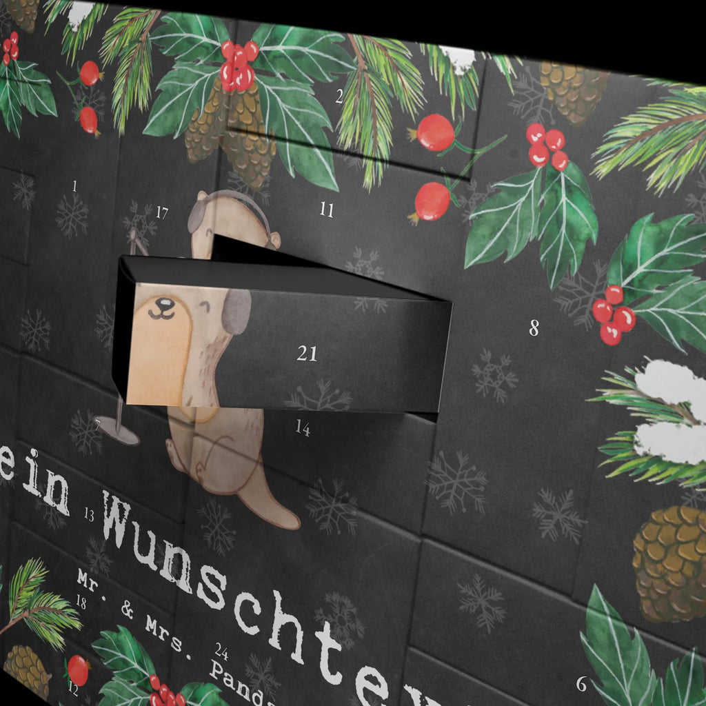 Personalisierter Befüllbarer Adventskalender Otter Podcast aufnehmen Befüllbarer Adventskalender, Adventskalender zum selbst befüllen, Geschenk, Sport, Sportart, Hobby, Schenken, Danke, Dankeschön, Auszeichnung, Gewinn, Sportler, Podcast aufnehmen, Podcast produzieren, Podcasterin, Podcaster