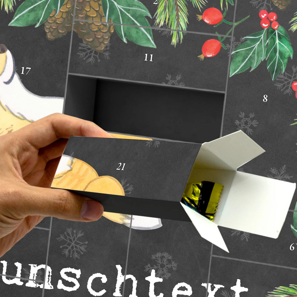 Personalisierter Befüllbarer Adventskalender Fuchs Crunches Befüllbarer Adventskalender, Adventskalender zum selbst befüllen, Geschenk, Sport, Sportart, Hobby, Schenken, Danke, Dankeschön, Auszeichnung, Gewinn, Sportler, Crunches, Fitness, Bauchpressen, Fitnessstudio