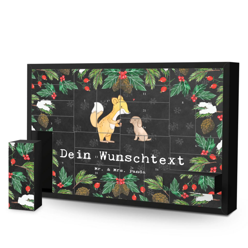 Personalisierter Befüllbarer Adventskalender Fuchs Hundetraining Befüllbarer Adventskalender, Adventskalender zum selbst befüllen, Geschenk, Sport, Sportart, Hobby, Schenken, Danke, Dankeschön, Auszeichnung, Gewinn, Sportler, Hundetraining, Hundeerziehung, Hundeschule, Welpenschule, Hundeprüfung