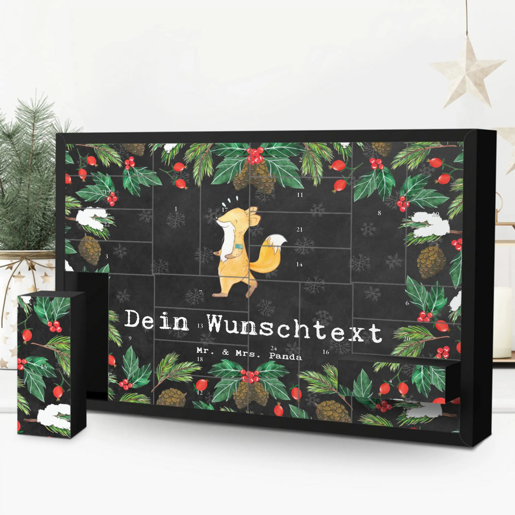 Personalisierter Befüllbarer Adventskalender Fuchs Joggen Befüllbarer Adventskalender, Adventskalender zum selbst befüllen, Geschenk, Sport, Sportart, Hobby, Schenken, Danke, Dankeschön, Auszeichnung, Gewinn, Sportler, Joggen, Dauerlauf, Laufsport, Laufen