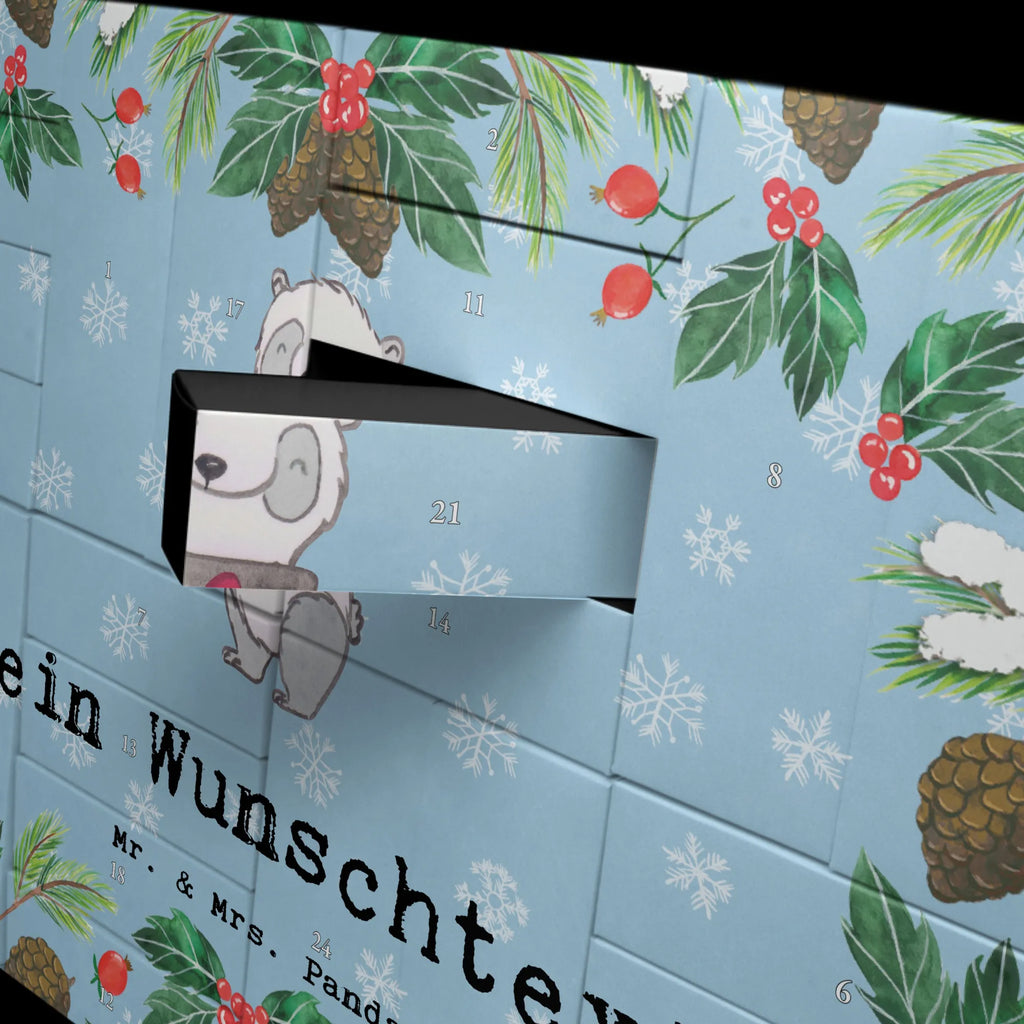 Personalisierter Befüllbarer Adventskalender Panda LaserTag Befüllbarer Adventskalender, Adventskalender zum selbst befüllen, Geschenk, Sport, Sportart, Hobby, Schenken, Danke, Dankeschön, Auszeichnung, Gewinn, Sportler, Lasertag, Lasergame Zentrum