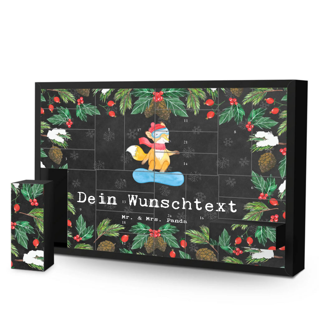 Personalisierter Befüllbarer Adventskalender Hase Snowboarden Befüllbarer Adventskalender, Adventskalender zum selbst befüllen, Geschenk, Sport, Sportart, Hobby, Schenken, Danke, Dankeschön, Auszeichnung, Gewinn, Sportler, Snowboard, snowboarden, Wintersport, Snowboardschule, Winterurlaub