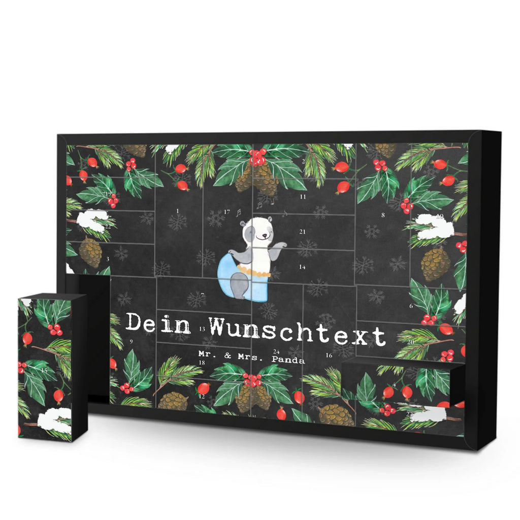 Personalisierter Befüllbarer Adventskalender Panda Bauchtanz Befüllbarer Adventskalender, Adventskalender zum selbst befüllen, Geschenk, Sport, Sportart, Hobby, Schenken, Danke, Dankeschön, Auszeichnung, Gewinn, Sportler, Bauchtanz, orientalischer Tanz, Tanzen