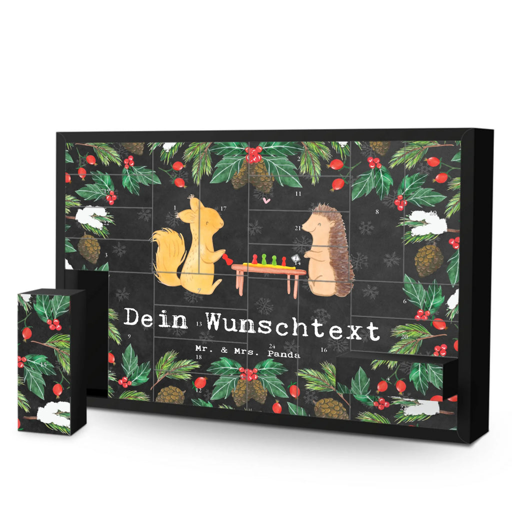 Personalisierter Befüllbarer Adventskalender Eichhörnchen Gesellschaftsspiele Befüllbarer Adventskalender, Adventskalender zum selbst befüllen, Geschenk, Sport, Sportart, Hobby, Schenken, Danke, Dankeschön, Auszeichnung, Gewinn, Sportler, Gesellschaftsspiele, Spielen, Spieleabend