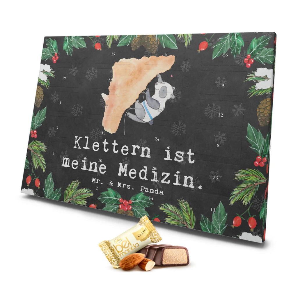 Marzipan Adventskalender Panda Klettern Marzipan Adventskalender, Geschenk, Sport, Sportart, Hobby, Schenken, Danke, Dankeschön, Auszeichnung, Gewinn, Sportler, Klettern, Bouldern, Kletterhalle, Klettersport