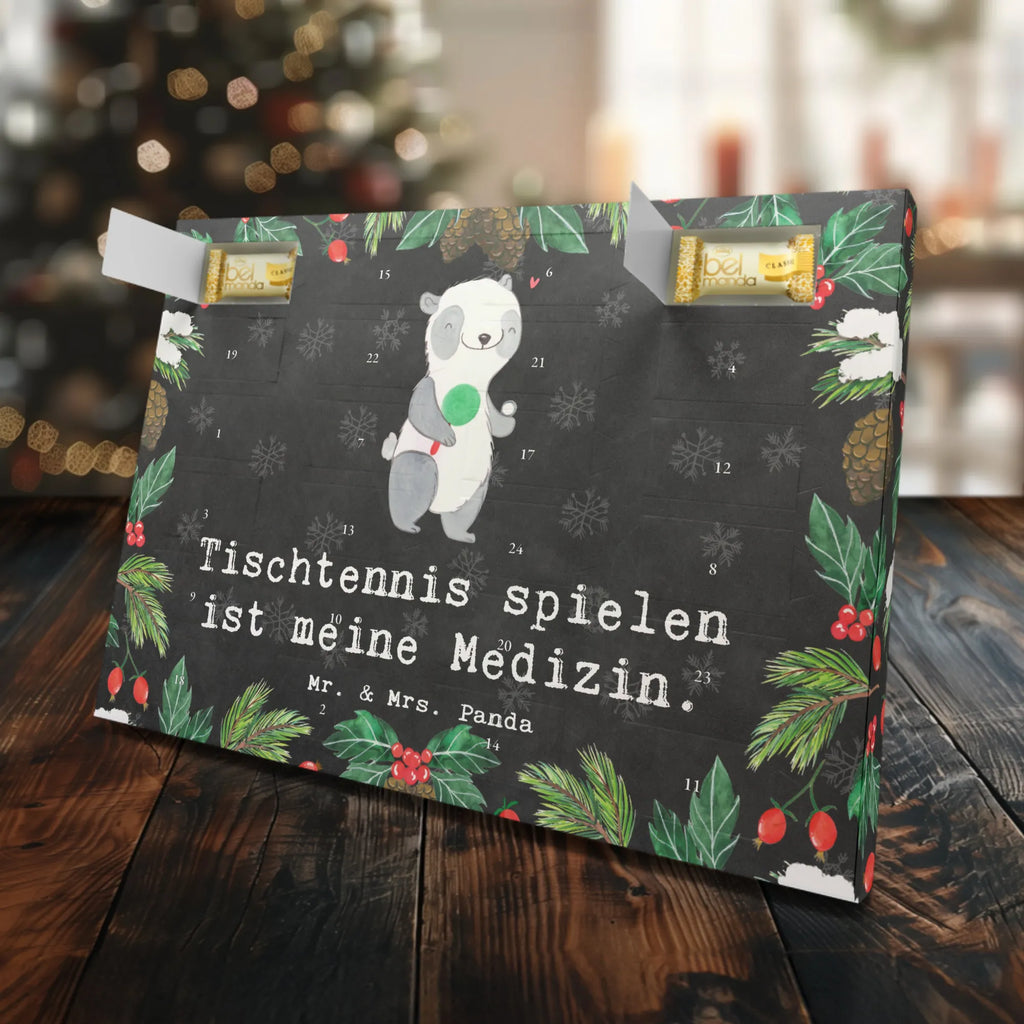 Marzipan Adventskalender Panda Tischtennis Marzipan Adventskalender, Geschenk, Sport, Sportart, Hobby, Schenken, Danke, Dankeschön, Auszeichnung, Gewinn, Sportler, Tischtennis, Tischtennis Bund, Tischtennis Verein, Ballsport