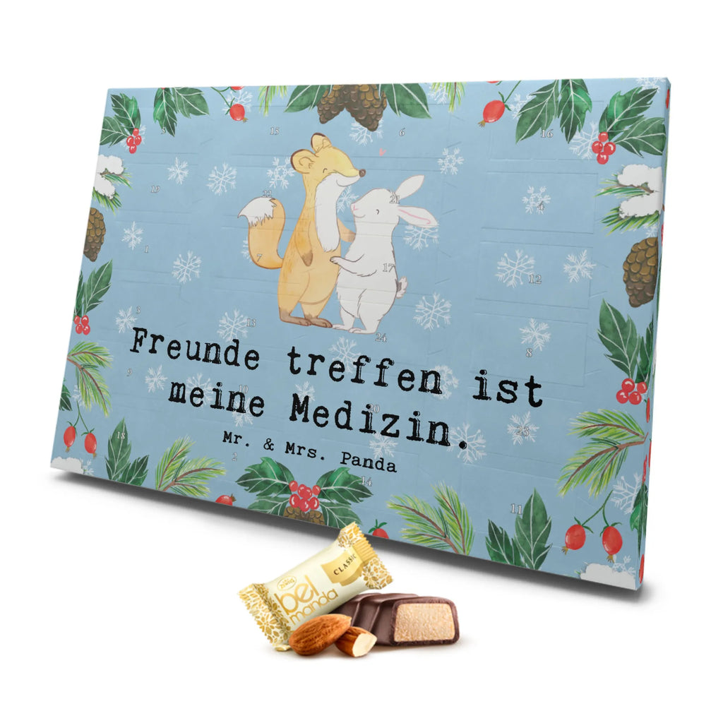 Marzipan Adventskalender Fuchs Hase Freunde treffen Marzipan Adventskalender, Geschenk, Sport, Sportart, Hobby, Schenken, Danke, Dankeschön, Auszeichnung, Gewinn, Sportler, Freunde treffen