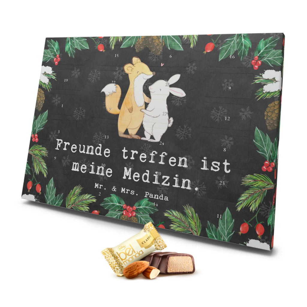 Marzipan Adventskalender Fuchs Hase Freunde treffen Marzipan Adventskalender, Geschenk, Sport, Sportart, Hobby, Schenken, Danke, Dankeschön, Auszeichnung, Gewinn, Sportler, Freunde treffen