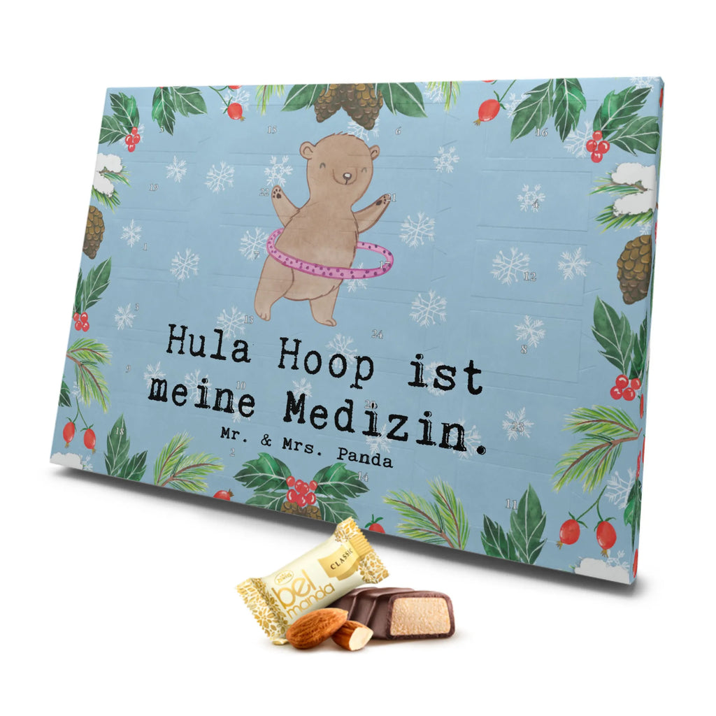 Marzipan Adventskalender Bär Hula Hoop Marzipan Adventskalender, Geschenk, Sport, Sportart, Hobby, Schenken, Danke, Dankeschön, Auszeichnung, Gewinn, Sportler, Hula Hoop, Fitness, Training