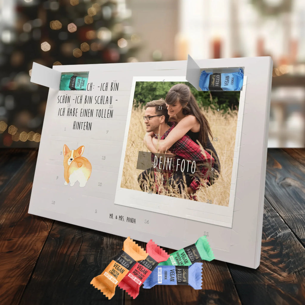 Personalisierter veganer Foto Adventskalender Corgi Po Personalisierter veganer Foto Adventskalender, Hund, Hundemotiv, Haustier, Hunderasse, Tierliebhaber, Hundebesitzer, Sprüche, Corgie, Hundeliebe, Motivation, Selbstliebe, Spruch