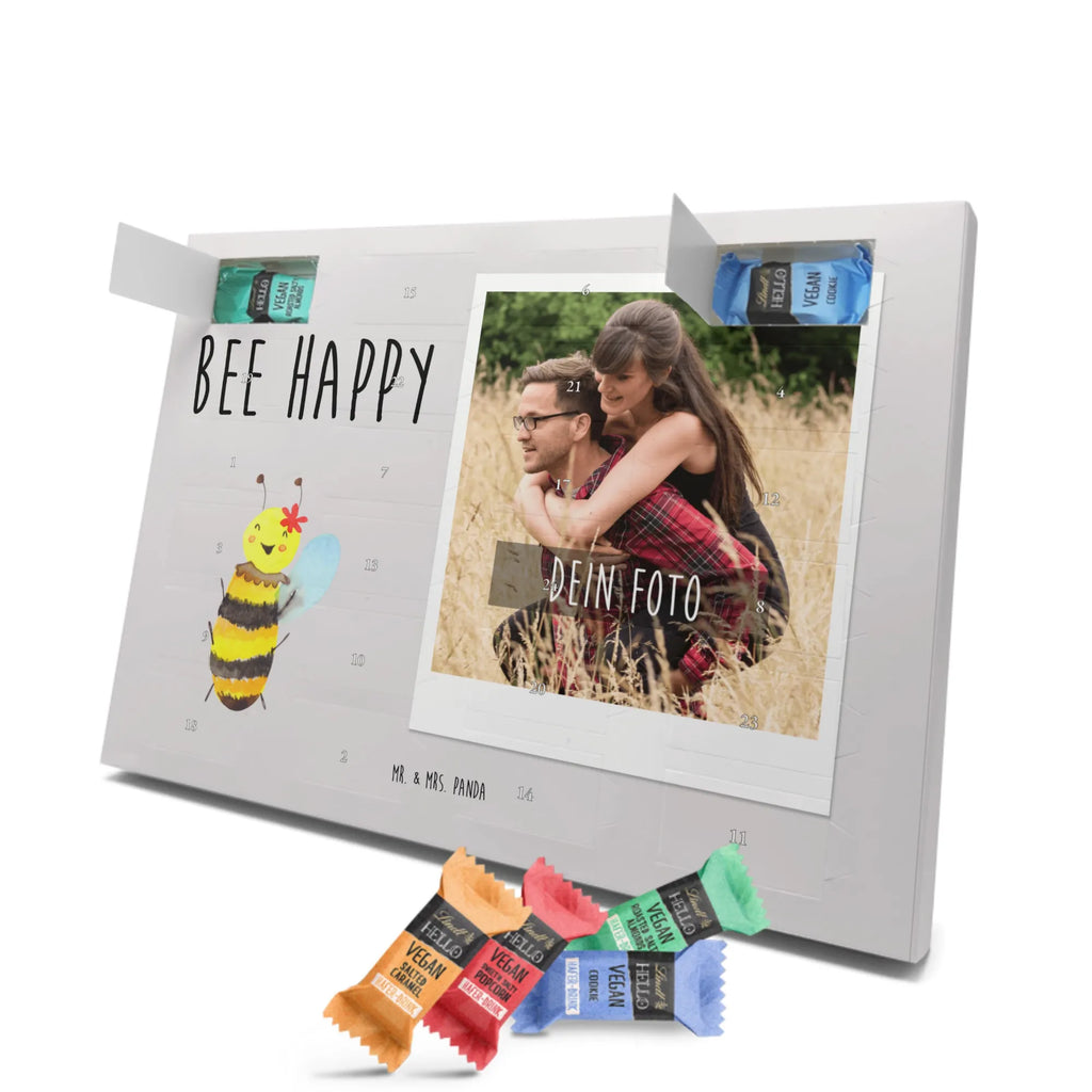 Personalisierter veganer Foto Adventskalender Biene Happy Personalisierter veganer Foto Adventskalender, Biene, Wespe, Hummel