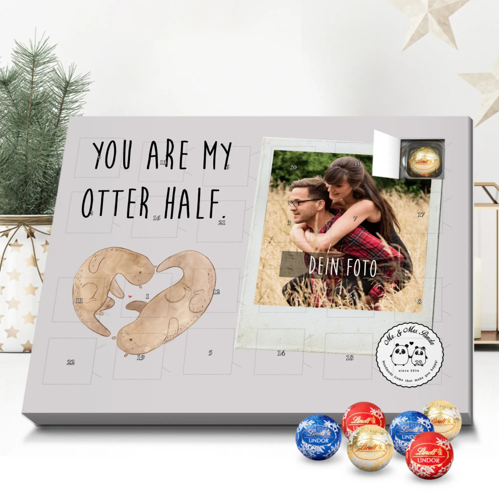 Personalisierter Kugel Markenschokolade Foto Adventskalender Otter Herz Personalisierter Kugel Markenschokolade Foto Adventskalender, Otter, Fischotter, Seeotter, Liebe, Herz, Liebesbeweis, Liebesgeschenk, Bessere Hälfte, Love you, Jahrestag, Hochzeitstag, Verlobung, gemeinsames Leben