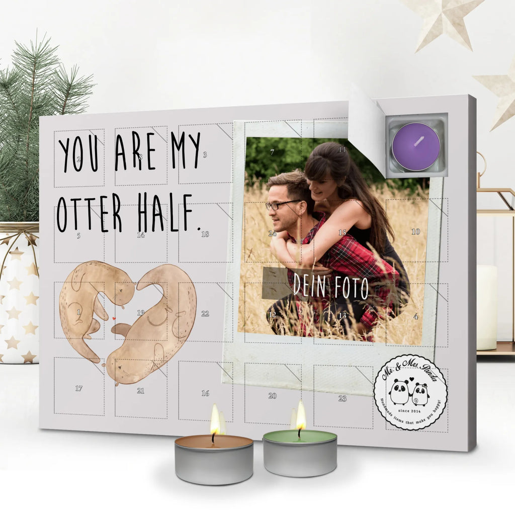 Personalisierter Duftkerzen Foto Adventskalender Otter Herz Personalisierter Duftkerzen Foto Adventskalender, Otter, Fischotter, Seeotter, Liebe, Herz, Liebesbeweis, Liebesgeschenk, Bessere Hälfte, Love you, Jahrestag, Hochzeitstag, Verlobung, gemeinsames Leben