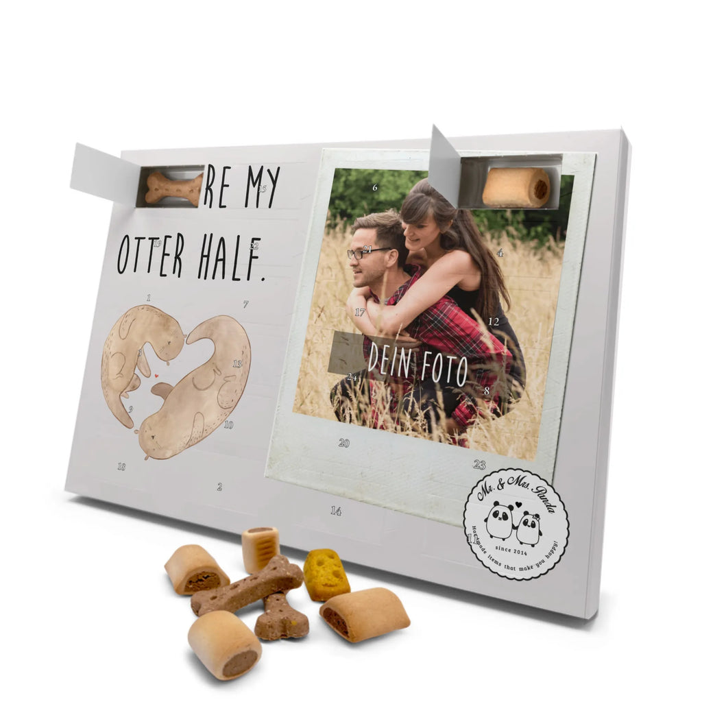 Personalisierter Hunde Foto Adventskalender Otter Herz Personalisierter Hunde Foto Adventskalender, Otter, Fischotter, Seeotter, Liebe, Herz, Liebesbeweis, Liebesgeschenk, Bessere Hälfte, Love you, Jahrestag, Hochzeitstag, Verlobung, gemeinsames Leben