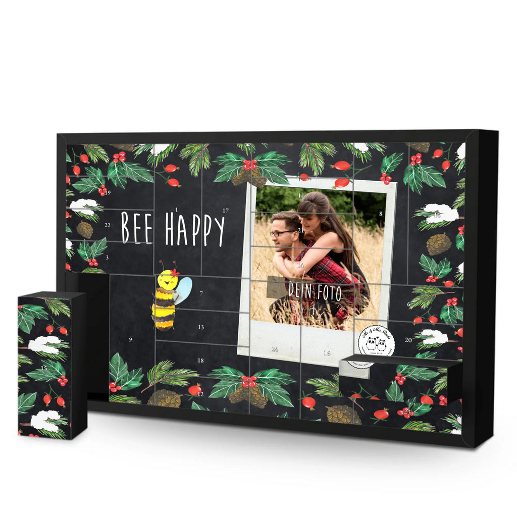 Personalisierter Befüllbarer Foto Adventskalender Biene Happy Personalisierter Befüllbarer Foto Adventskalender, Biene, Wespe, Hummel