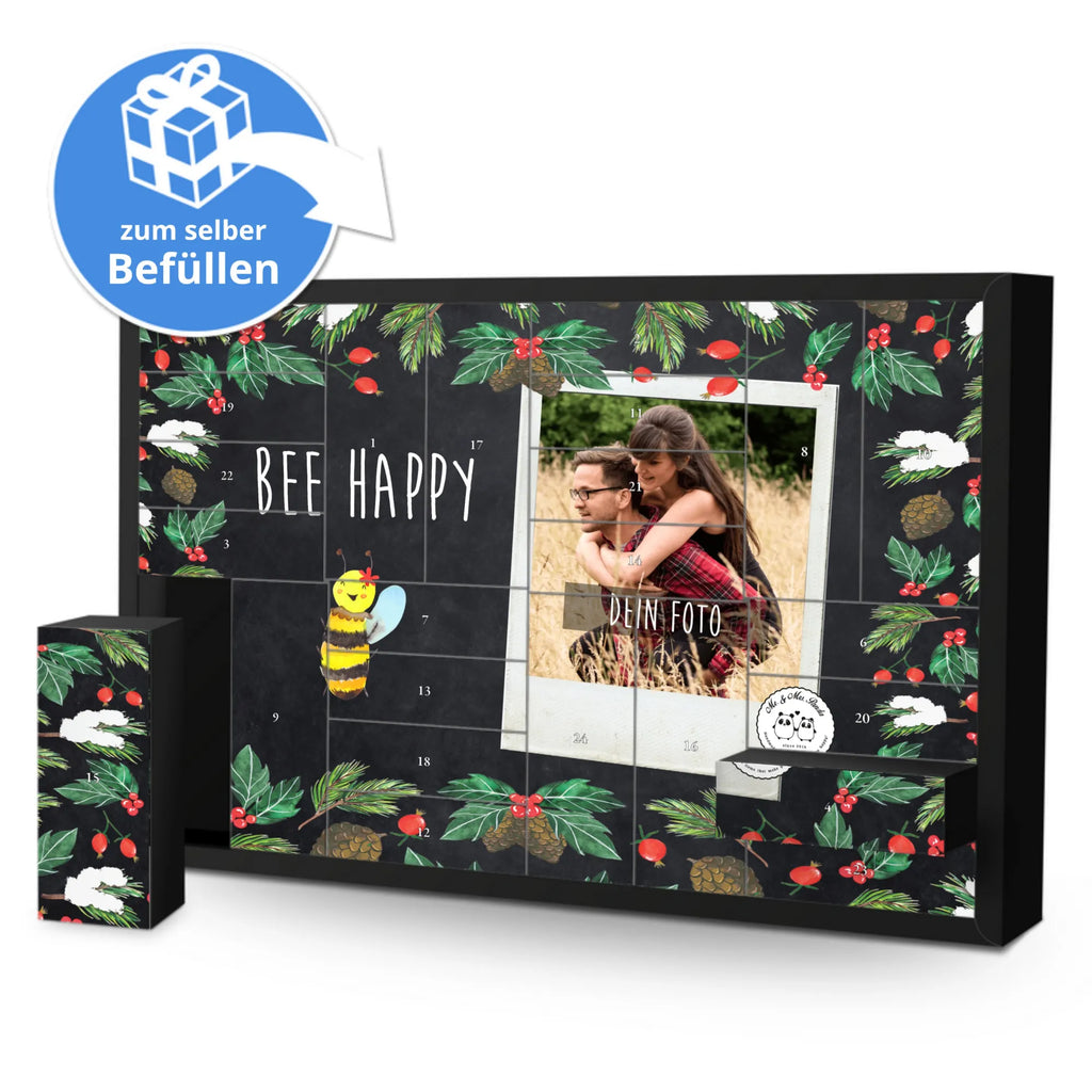 Personalisierter Befüllbarer Foto Adventskalender Biene Happy Personalisierter Befüllbarer Foto Adventskalender, Biene, Wespe, Hummel