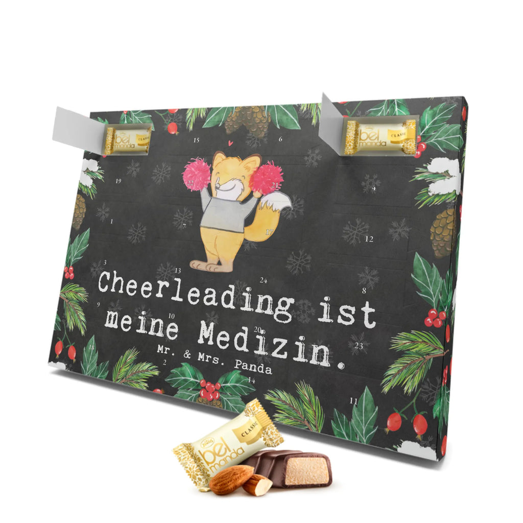 Marzipan Adventskalender Fuchs Cheerleader Marzipan Adventskalender, Geschenk, Sport, Sportart, Hobby, Schenken, Danke, Dankeschön, Auszeichnung, Gewinn, Sportler, Cheerleader, Cheerleading, Turnen, Turn Club, Turniere