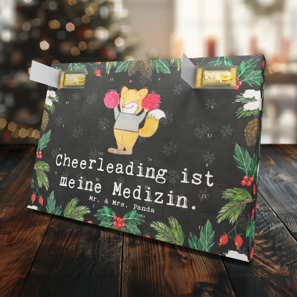 Marzipan Adventskalender Fuchs Cheerleader Marzipan Adventskalender, Geschenk, Sport, Sportart, Hobby, Schenken, Danke, Dankeschön, Auszeichnung, Gewinn, Sportler, Cheerleader, Cheerleading, Turnen, Turn Club, Turniere