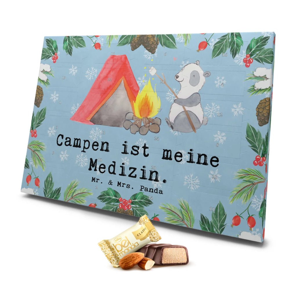 Marzipan Adventskalender Panda Campen Marzipan Adventskalender, Geschenk, Sport, Sportart, Hobby, Schenken, Danke, Dankeschön, Auszeichnung, Gewinn, Sportler, Campen, Camping, campen gehen, Zelten, Campingplatz