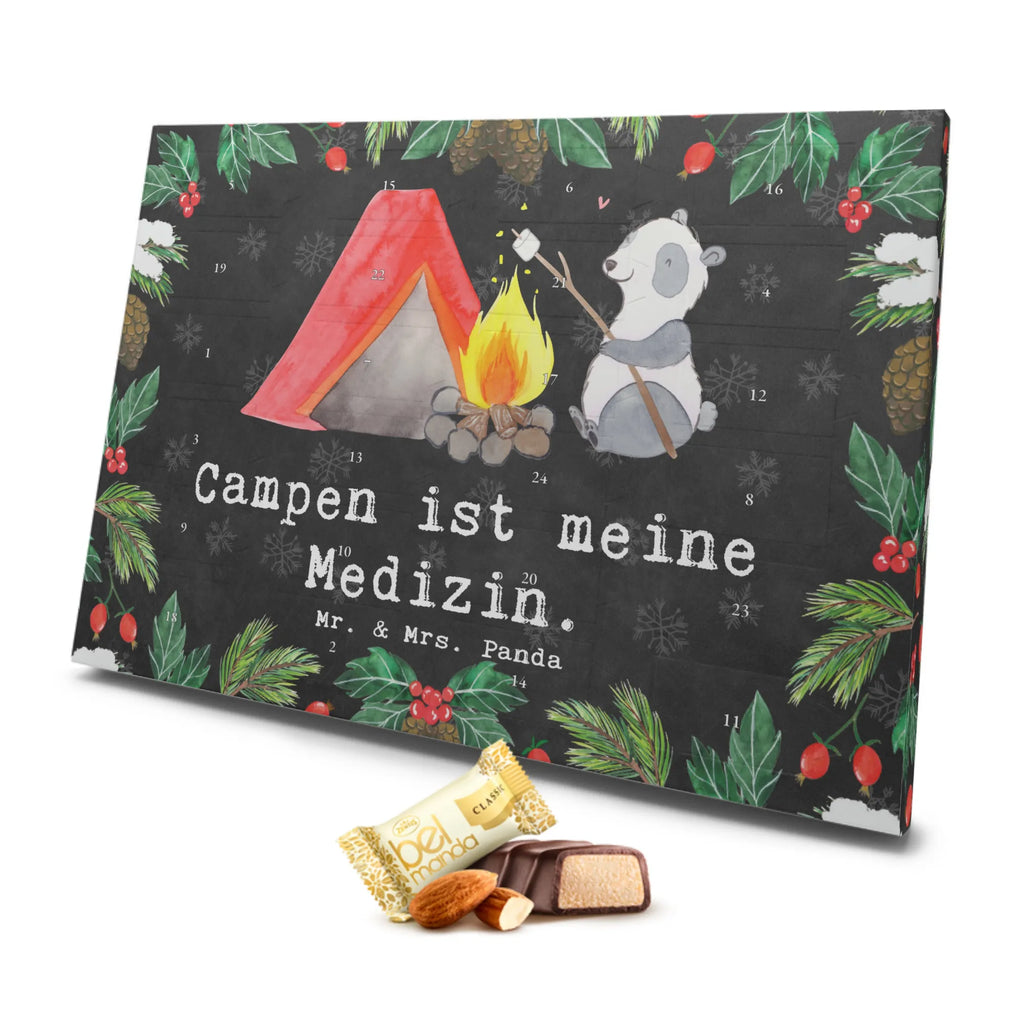 Marzipan Adventskalender Panda Campen Marzipan Adventskalender, Geschenk, Sport, Sportart, Hobby, Schenken, Danke, Dankeschön, Auszeichnung, Gewinn, Sportler, Campen, Camping, campen gehen, Zelten, Campingplatz