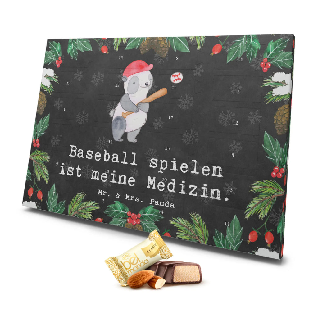 Marzipan Adventskalender Panda Baseball spielen Marzipan Adventskalender, Geschenk, Sport, Sportart, Hobby, Schenken, Danke, Dankeschön, Auszeichnung, Gewinn, Sportler, Baseball spielen, Baseball Spielen, Baseball Match, Ballsport, Baseballplatz, Baseballverein