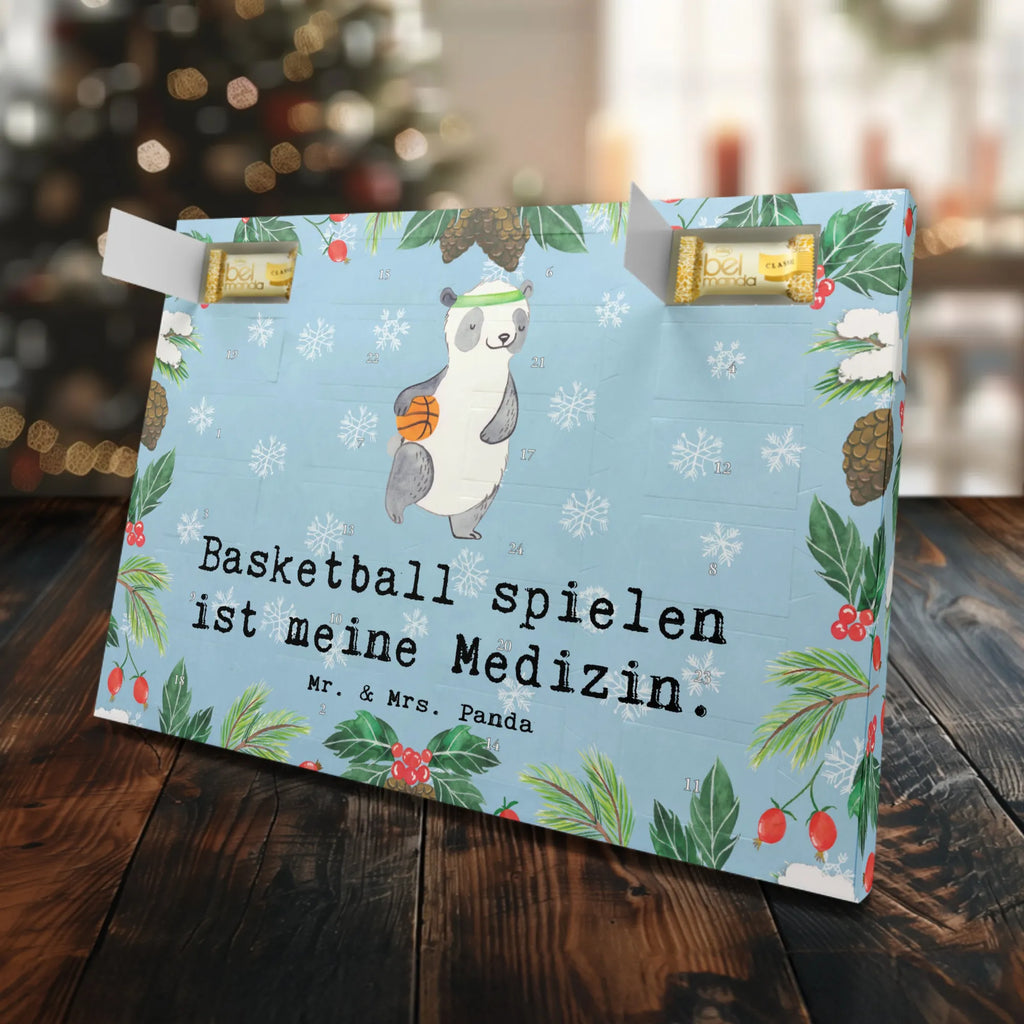 Marzipan Adventskalender Panda Basketball Marzipan Adventskalender, Geschenk, Sport, Sportart, Hobby, Schenken, Danke, Dankeschön, Auszeichnung, Gewinn, Sportler, Basketball, Basketball Verein, Basketball Verband, Basketballplatz