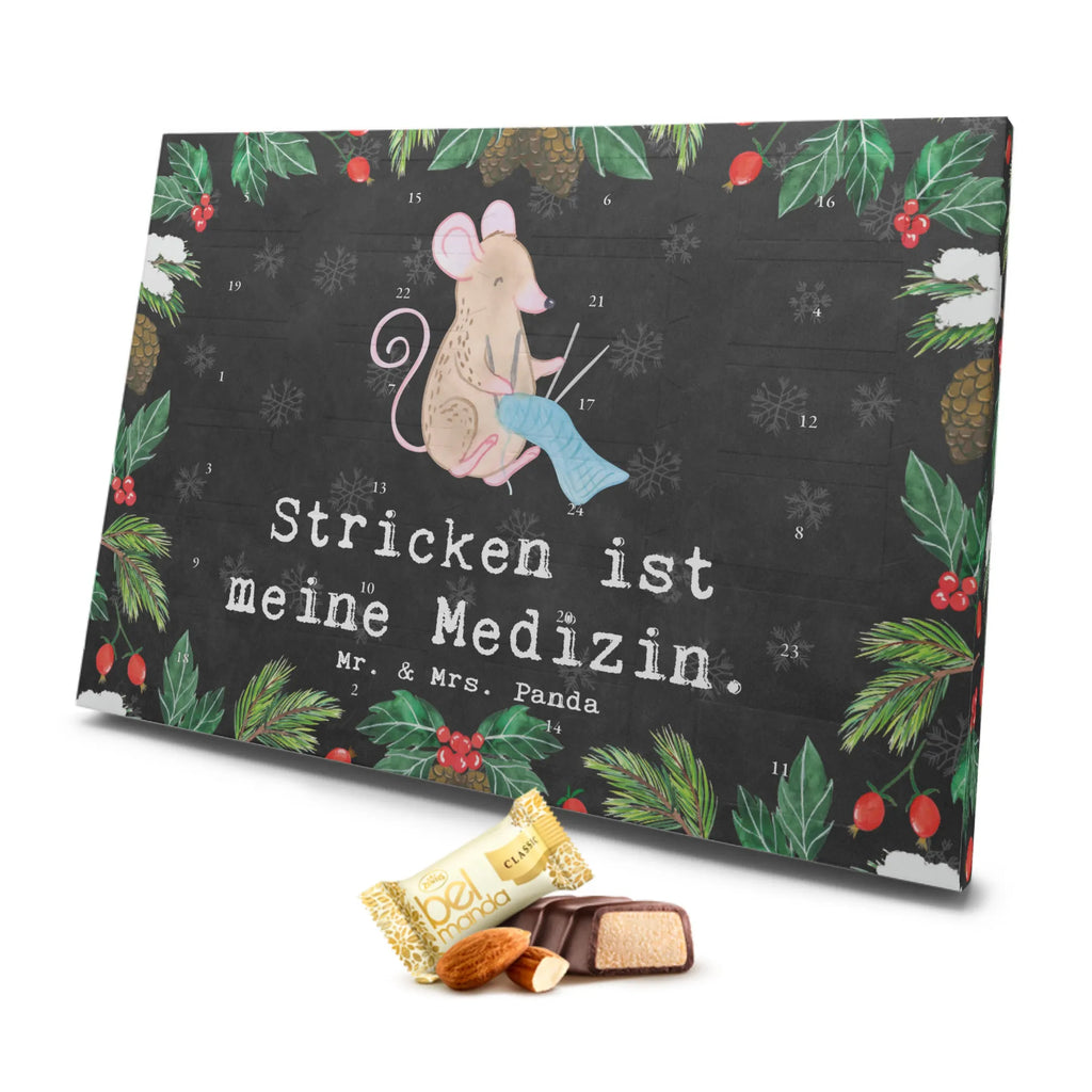 Marzipan Adventskalender Maus Stricken Marzipan Adventskalender, Geschenk, Sport, Sportart, Hobby, Schenken, Danke, Dankeschön, Auszeichnung, Gewinn, Sportler, Stricken, DIY