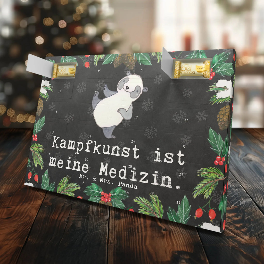 Marzipan Adventskalender Panda Kampfkunst Marzipan Adventskalender, Geschenk, Sport, Sportart, Hobby, Schenken, Danke, Dankeschön, Auszeichnung, Gewinn, Sportler, Kampfkunst, Kampfsportarten, Selbstverteidigung