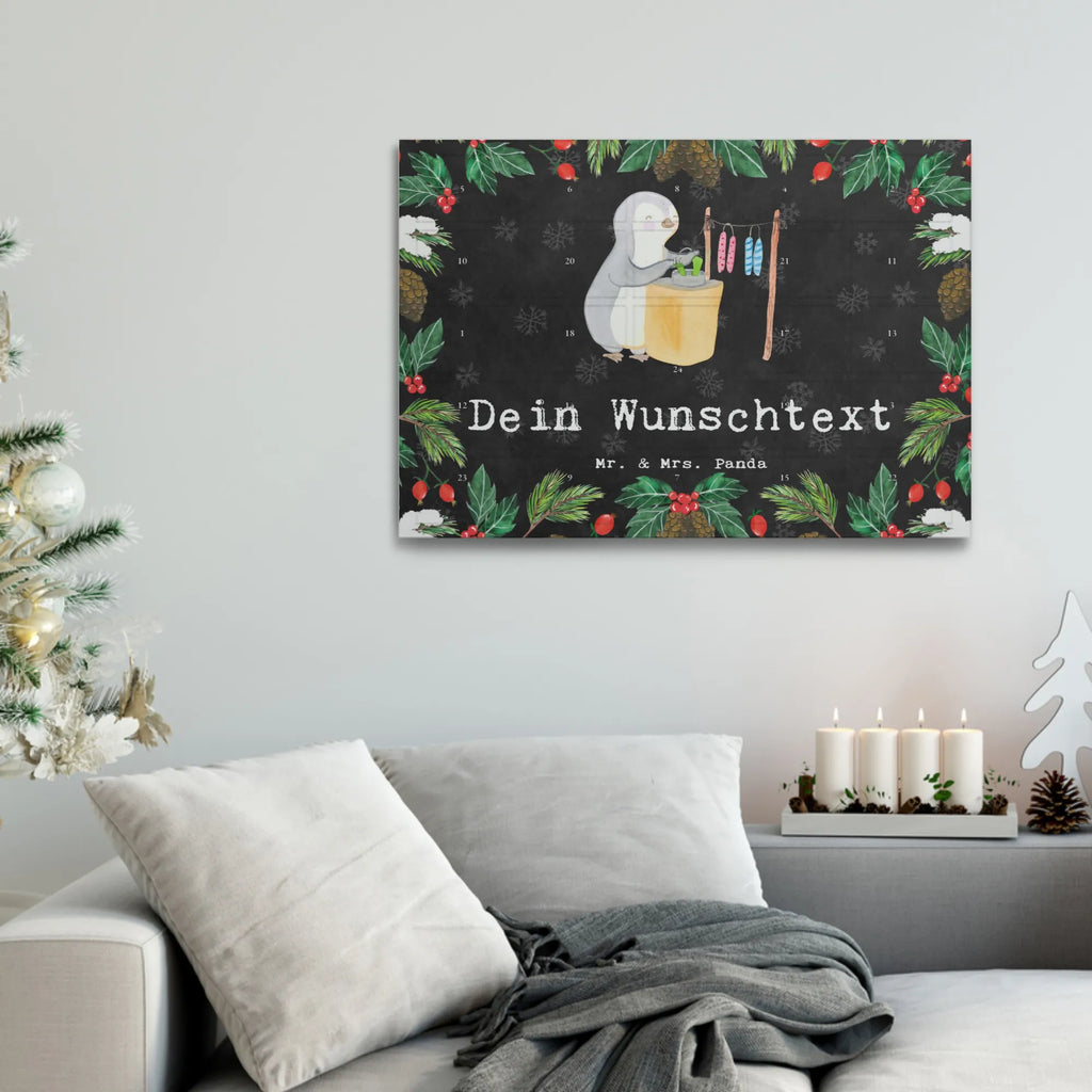 Personalisierter Tee Adventskalender Pinguin Kerzenziehen Personalisierter Tee Adventskalender, Geschenk, Sport, Sportart, Hobby, Schenken, Danke, Dankeschön, Auszeichnung, Gewinn, Sportler, Kerzenziehen, Kerzen ziehen. DIY, Deko basteln