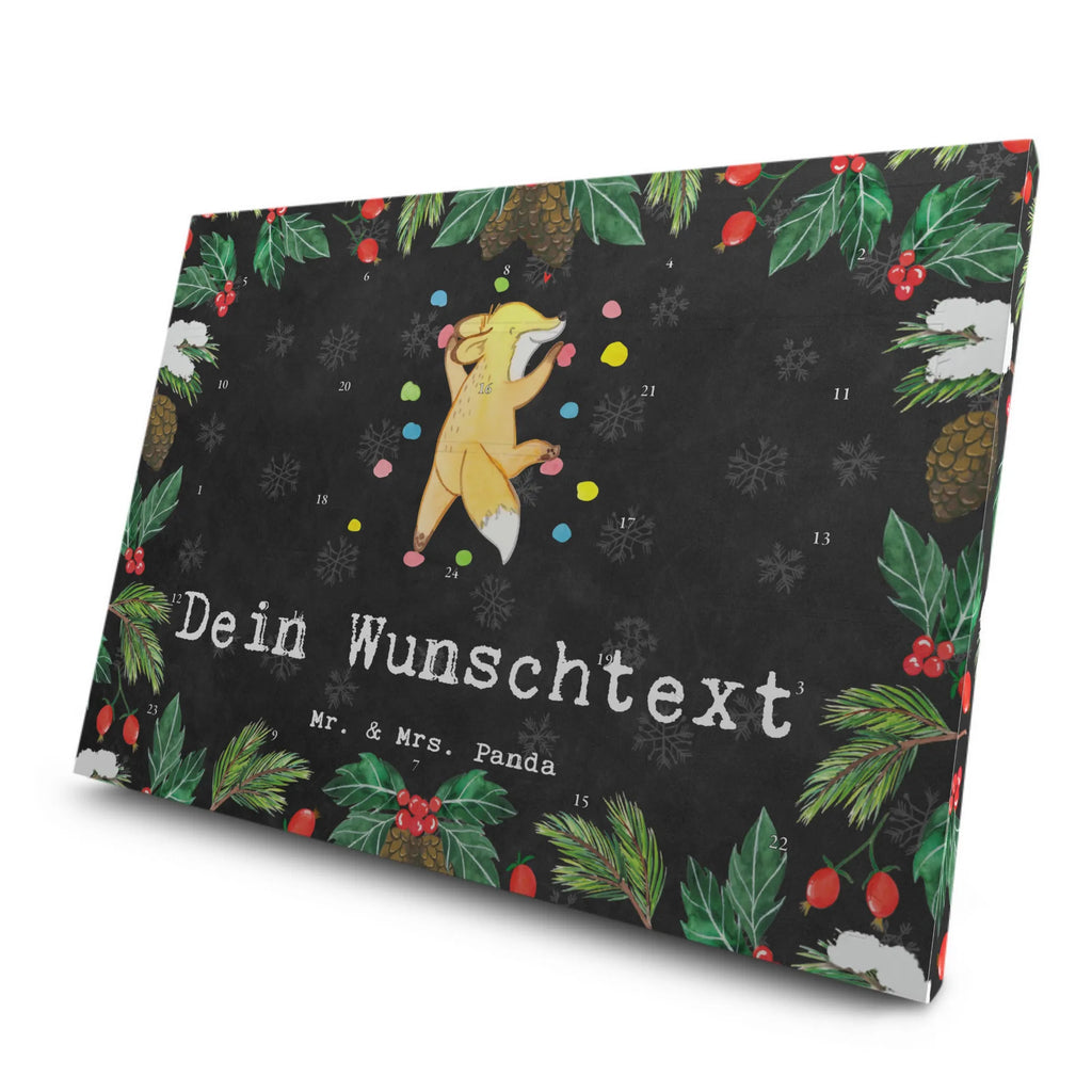 Personalisierter Tee Adventskalender Fuchs Bouldern Personalisierter Tee Adventskalender, Geschenk, Sport, Sportart, Hobby, Schenken, Danke, Dankeschön, Auszeichnung, Gewinn, Sportler, bouldern, Klettern, Kletterhalle, Boulderhalle