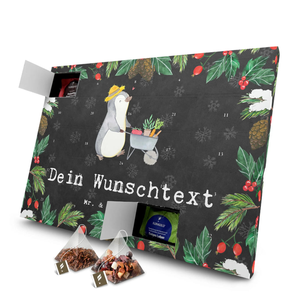 Personalisierter Tee Adventskalender Pinguin Gartenarbeit Personalisierter Tee Adventskalender, Geschenk, Sport, Sportart, Hobby, Schenken, Danke, Dankeschön, Auszeichnung, Gewinn, Sportler, Gartenarbeit, Urban gardening, Gärtnern, Gartenpflege