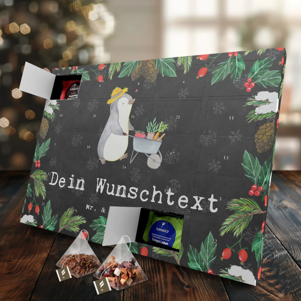 Personalisierter Tee Adventskalender Pinguin Gartenarbeit Personalisierter Tee Adventskalender, Geschenk, Sport, Sportart, Hobby, Schenken, Danke, Dankeschön, Auszeichnung, Gewinn, Sportler, Gartenarbeit, Urban gardening, Gärtnern, Gartenpflege