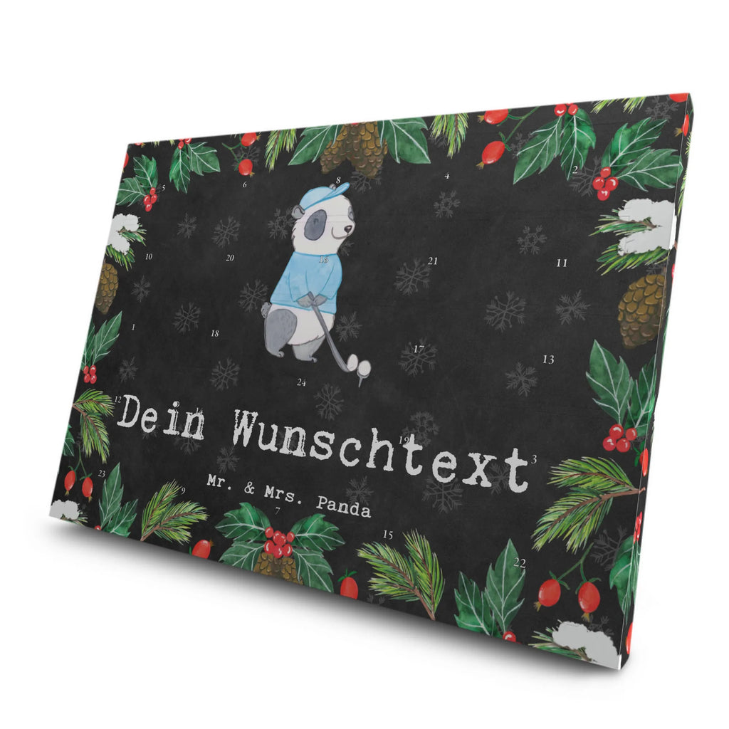 Personalisierter Tee Adventskalender Panda Golfen Personalisierter Tee Adventskalender, Geschenk, Sport, Sportart, Hobby, Schenken, Danke, Dankeschön, Auszeichnung, Gewinn, Sportler, Golfen, Golf spielen, Golfplatz, Golfturnier, Golf Verein