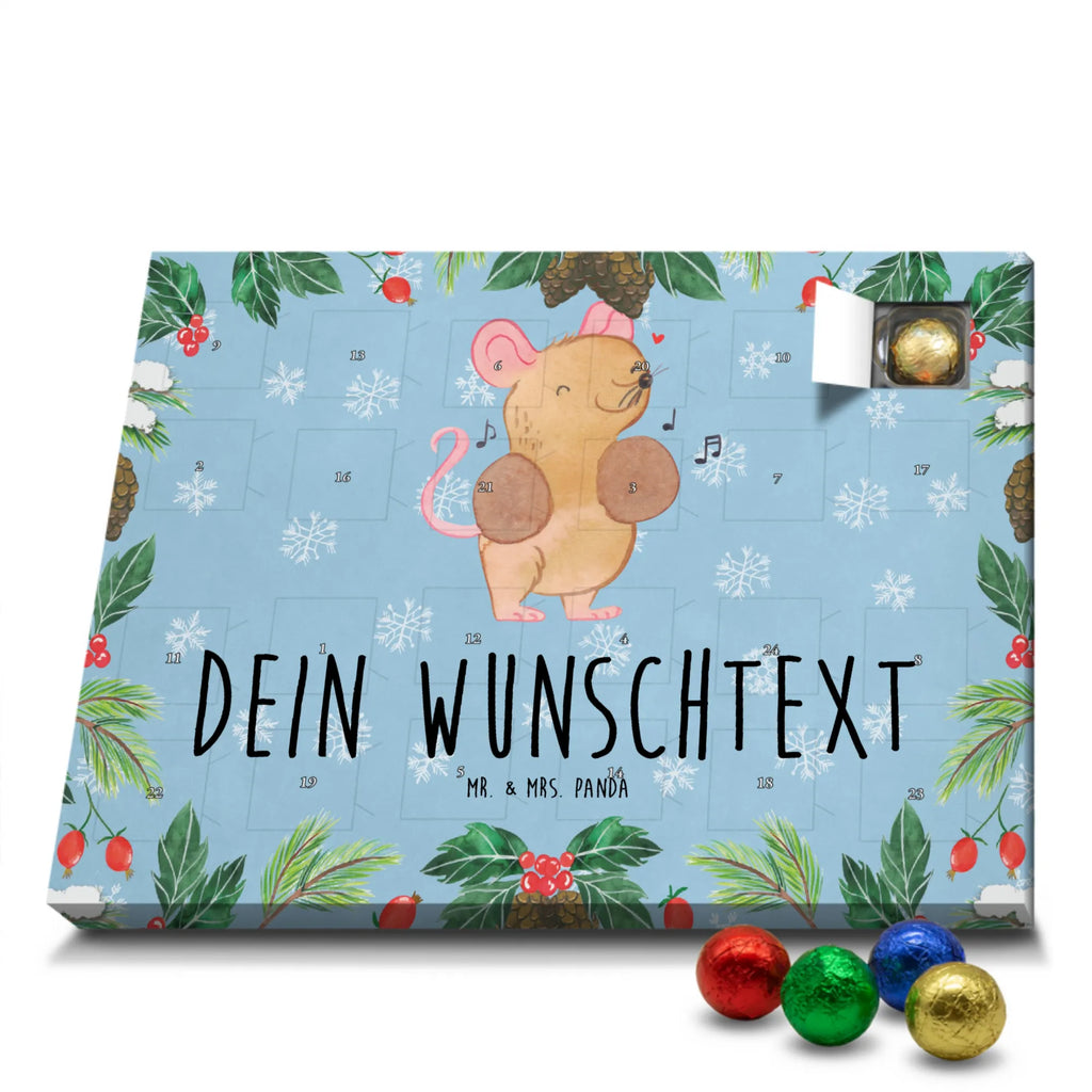 Personalisierter Schoko Adventskalender Maus Becken Personalisierter Adventskalender, Adventskalender mit Namen, Instrumente, Geschenke Musiker, Musikliebhaber, Maus, Becken, Schlagwerk, Orchester, Schlagzeug, Rhythmus