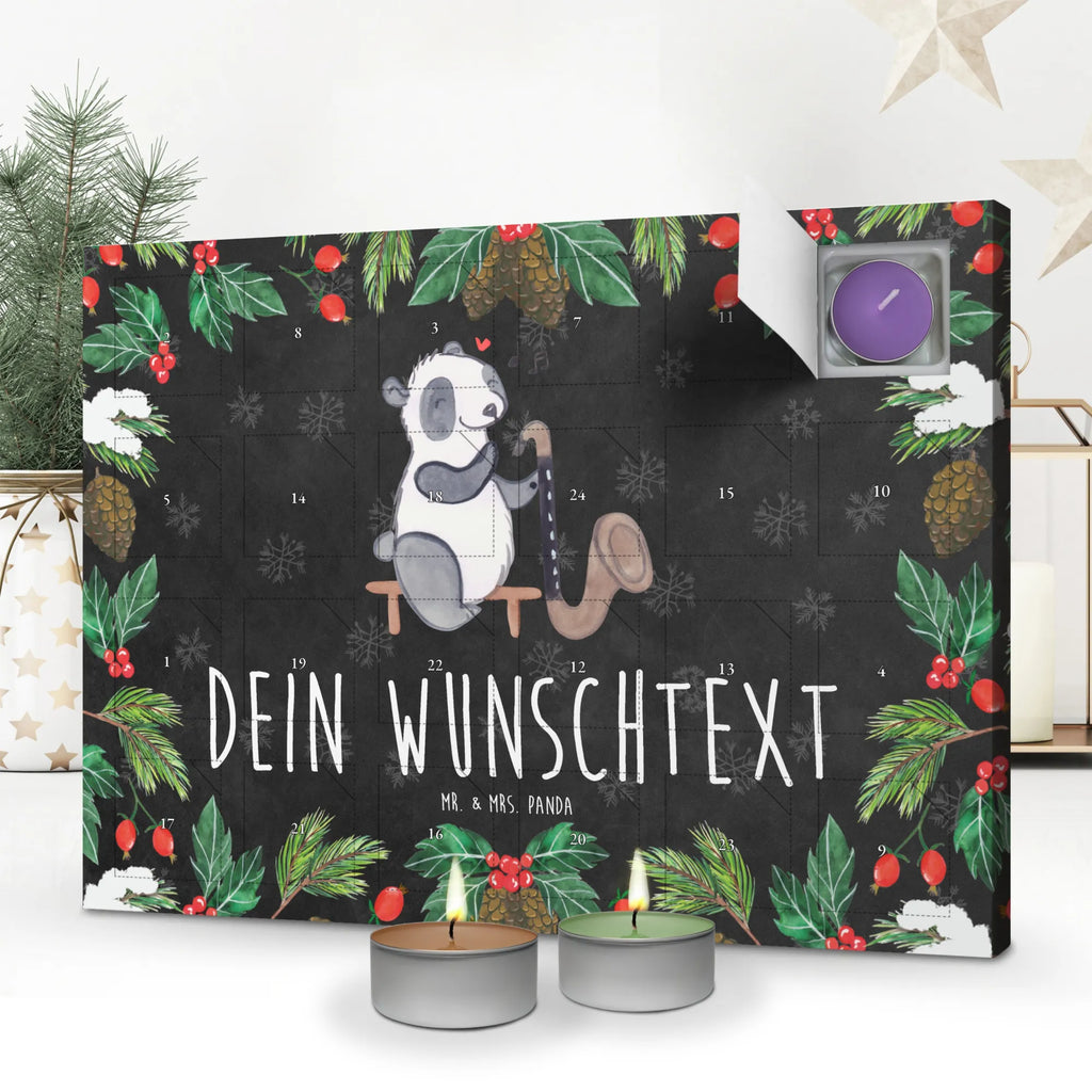 Personalisierter Duftkerzen Adventskalender Panda Bassklarinette Personalisierter Duftkerzen Adventskalender, Instrumente, Geschenke Musiker, Musikliebhaber, Panda, Bassklarinette, Klarinette, Holzblasinstrument, Orchester, Kammermusik