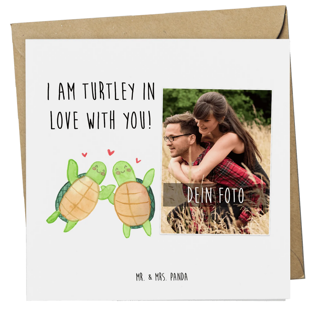 Personalisierte Foto Deluxe Karte Schildkröten Paar Personalisierte Foto Grußkarte, Liebe, Partner, Freund, Freundin, Ehemann, Ehefrau, Heiraten, Verlobung, Heiratsantrag, Liebesgeschenk, Jahrestag, Hocheitstag, Valentinstag, Geschenk für Frauen, Hochzeitstag, Mitbringsel, Geschenk für Freundin, Geschenk für Partner, Liebesbeweis, für Männer, für Ehemann