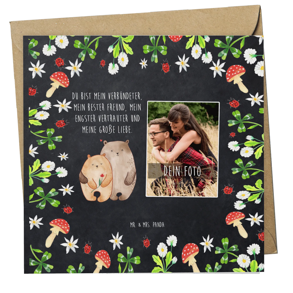 Personalisierte Foto Deluxe Karte Bären Liebe Personalisierte Foto Grußkarte, Liebe, Partner, Freund, Freundin, Ehemann, Ehefrau, Heiraten, Verlobung, Heiratsantrag, Liebesgeschenk, Jahrestag, Hocheitstag, Verliebt, Verlobt, Verheiratet, Geschenk Freundin, Geschenk Freund, Liebesbeweis, Hochzeitstag, Geschenk Hochzeit, Bären, Bärchen, Bär