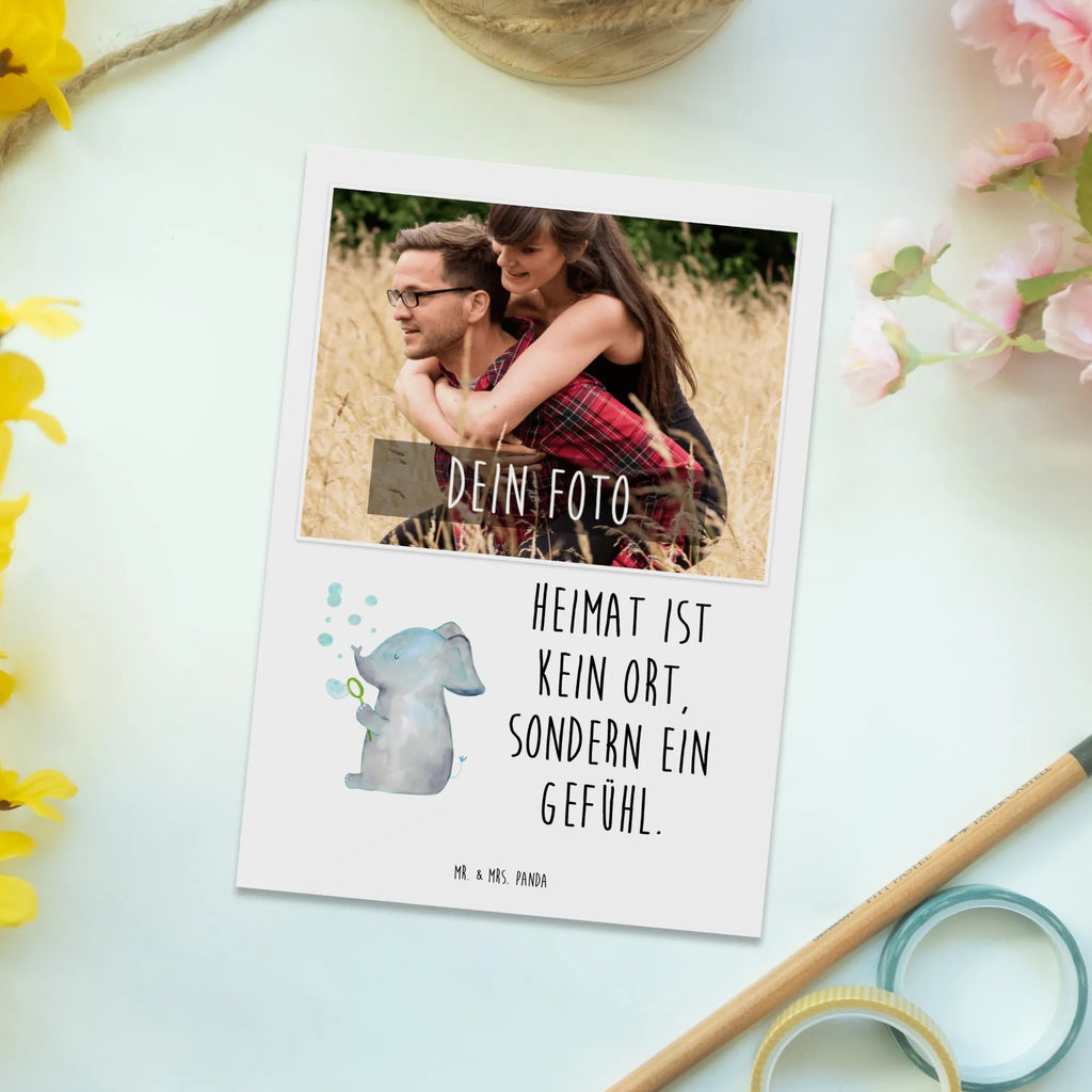 Personalisierte Foto Postkarte Elefant Seifenblasen Personalisierte Foto Postkarte, Tiermotive, Gute Laune, lustige Sprüche, Tiere, Elefant, Elefanten, Dickhäuter, Rüsseltier, Seifenblasen, Liebe, Heimat, Gefühl. Daheim, Liebesbeweis, Liebesspruch