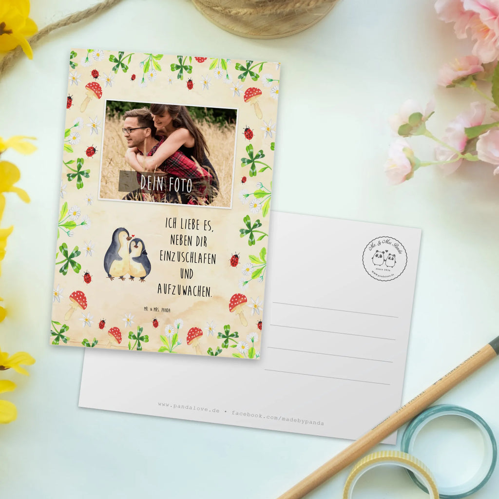 Personalisierte Foto Postkarte Pinguine Einschlafen Personalisierte Foto Postkarte, Liebe, Partner, Freund, Freundin, Ehemann, Ehefrau, Heiraten, Verlobung, Heiratsantrag, Liebesgeschenk, Jahrestag, Hocheitstag, Valentinstag, Geschenk für Frauen, Hochzeitstag, Mitbringsel, Geschenk für Freundin, Geschenk für Partner, Liebesbeweis, für Männer, für Ehemann