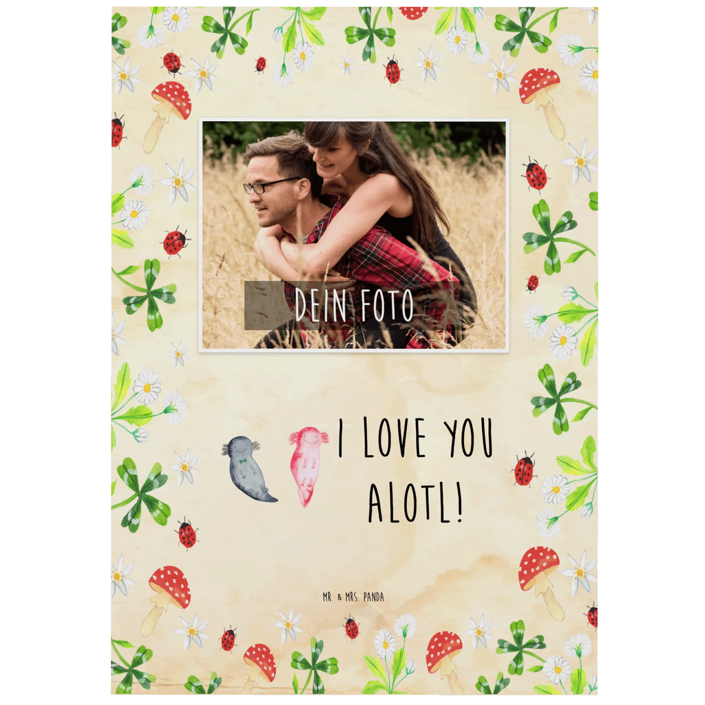 Personalisierte Foto Postkarte Axolotl Liebe Personalisierte Foto Postkarte, Liebe, Partner, Freund, Freundin, Ehemann, Ehefrau, Heiraten, Verlobung, Heiratsantrag, Liebesgeschenk, Jahrestag, Hocheitstag, Valentinstag, Geschenk für Frauen, Hochzeitstag, Mitbringsel, Geschenk für Freundin, Geschenk für Partner, Liebesbeweis, für Männer, für Ehemann