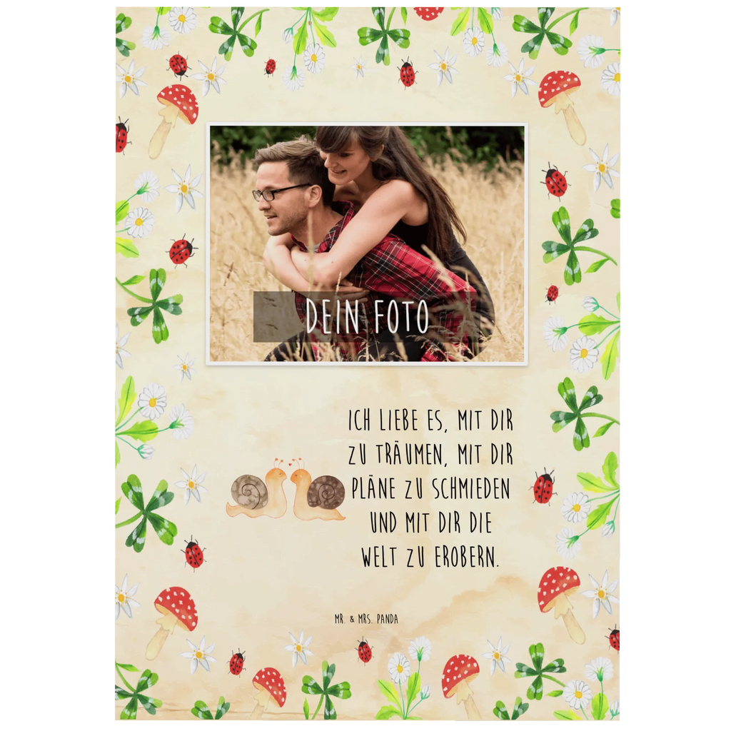 Personalisierte Foto Postkarte Schnecken Liebe Personalisierte Foto Postkarte, Liebe, Partner, Freund, Freundin, Ehemann, Ehefrau, Heiraten, Verlobung, Heiratsantrag, Liebesgeschenk, Jahrestag, Hocheitstag