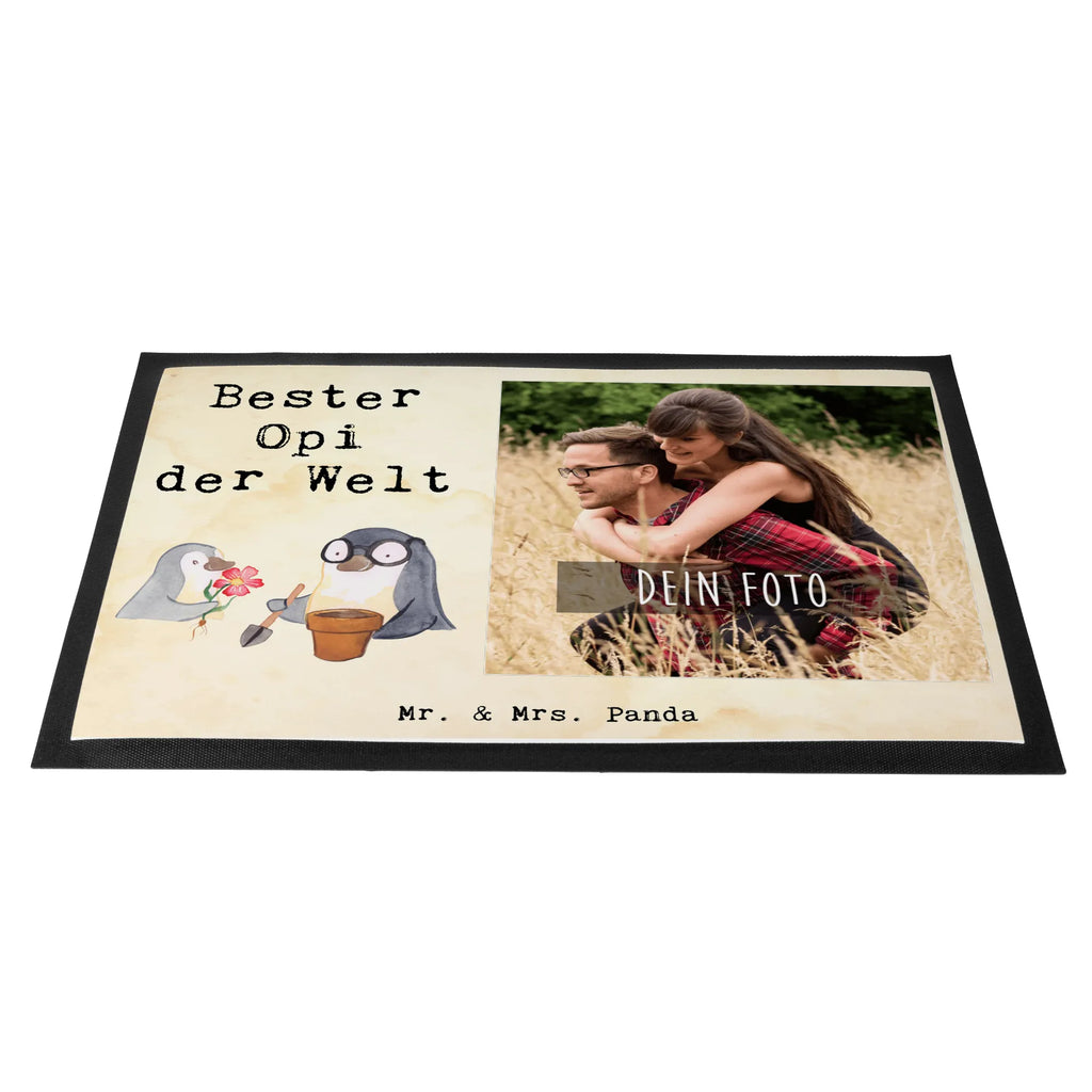 Personalisierte Foto Fußmatte Pinguin Bester Opi der Welt Personalisierte Foto Fußmatte, für, Dankeschön, Geschenk, Schenken, Geburtstag, Geburtstagsgeschenk, Geschenkidee, Danke, Bedanken, Mitbringsel, Freude machen, Geschenktipp, Großvater, Grossvater, Opa, Opi. Großpapa, Großeltern, Nichte, Neffe, Kleinigkeit, Oppa, Oppi, Bester