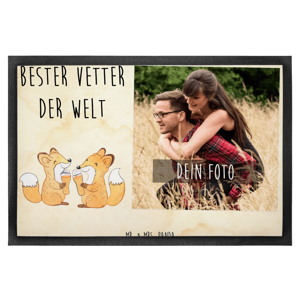 Personalisierte Foto Fußmatte Fuchs Bester Vetter der Welt Personalisierte Foto Fußmatte, für, Dankeschön, Geschenk, Schenken, Geburtstag, Geburtstagsgeschenk, Geschenkidee, Danke, Bedanken, Mitbringsel, Freude machen, Geschenktipp, Vetter, Cousin, Kousin, Sohn von Onkel, Sohn von Tante, Familie, Verwandtschaft, Cousine