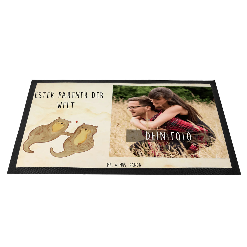 Personalisierte Foto Fußmatte Otter Bester Partner der Welt Personalisierte Foto Fußmatte, für, Dankeschön, Geschenk, Schenken, Geburtstag, Geburtstagsgeschenk, Geschenkidee, Danke, Bedanken, Mitbringsel, Freude machen, Geschenktipp, Partner, Ehepartner, Mann, Frau, Ehefrau, Ehemann. Freundin, Freund, Lebensgefährte, Paar, Liebe