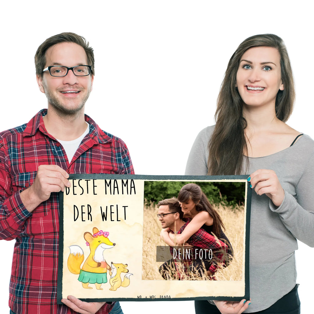 Personalisierte Foto Fußmatte Fuchs Beste Mama der Welt Personalisierte Foto Fußmatte, für, Dankeschön, Geschenk, Schenken, Geburtstag, Geburtstagsgeschenk, Geschenkidee, Danke, Bedanken, Mitbringsel, Freude machen, Geschenktipp, Mama, Mami, Mutter, Muttertag, Mutti, Ma, Tochter, Sohn, Beste Mama, Beste, Supermama