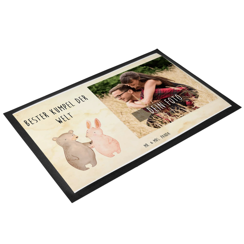 Personalisierte Foto Fußmatte Hase Bester Kumpel der Welt Personalisierte Foto Fußmatte, für, Dankeschön, Geschenk, Schenken, Geburtstag, Geburtstagsgeschenk, Geschenkidee, Danke, Bedanken, Mitbringsel, Freude machen, Geschenktipp, Kumpel, Kumpane, bester Freund, Bro, Buddy, Kollege, best friends, Freundschaft, Liebster, Bester